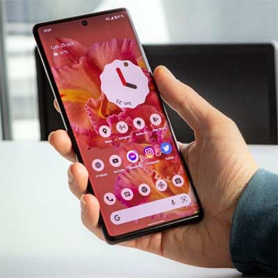 Mvil con pantalla curva Google Pixel 6 Pro