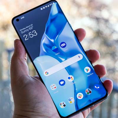 Mvil con pantalla curva OnePlus 9 Pro